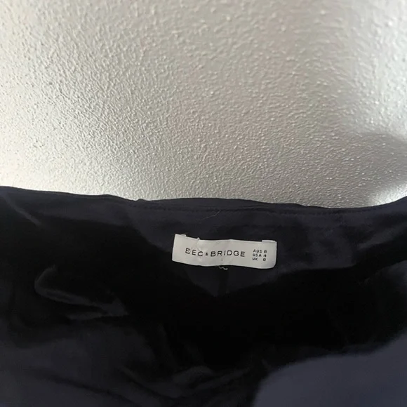 BEC AND BRIDGE MOONDANCE SLIP DRESS NAVY SIZE 4 - Picture 6 of 6
